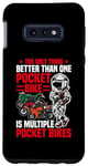 Coque pour Galaxy S10e Pocket Bike Lover Minibike Gear Minibike Driver Minibike