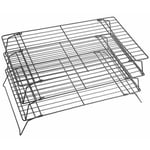 KitchenCraft Non-Stick Cooling Rack 3 Tier 40 x 25 x 22cm