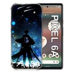 Coque pour Google Pixel 6A Manga Attaque Titans Levi