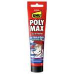 Colle mastic extra forte UHU Poly Max blanc tube 165g