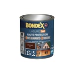 Bondex - Lasure 2 en 1 indice 15 5 ans 1L chêne foncé