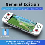 Type-C pelikonsoli Teleskooppinen matkapuhelin D3 Gamepad Bluetooth5.0 Langaton peliohjain PUBG Android iOS NSS noita PS4