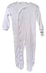 NEW MATALAN BABY SLEEPSUIT BABYGROW SIZE 6-9 months UNISEX WHITE I LOVE YOU