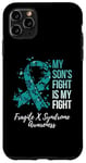 Coque pour iPhone 11 Pro Max My Son's Fight Is My Fight Fragile X Syndrome Sensibilisation