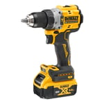 DEWALT MACHINES Perceuse-visseuse à percussion compacte 18V DCD805P2T-QW avec coffret et 2 batteries 5,0 Ah