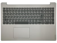 Lenovo IdeaPad S145-15IWL S145-15AST Keyboard Palmrest Top Cover Grey 5CB0S16797