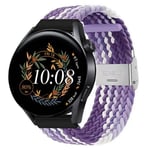 Punottu elastinen rannekoru Huawei Watch GT3 (42mm) - gradientpurple