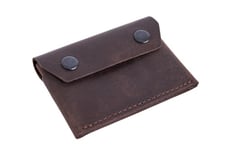 Portefeuille en cuir véritable avec support AirTag, portefeuille AirTag pour homme, porte-cartes AirTag, petite poche avant, portefeuille minimaliste, portefeuille de voyage, compartiment pour