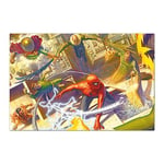 Grupo Erik Marvel Spider-Man Vs The Sinister Six By Alex Ross Poster - 36 x 24 inches / 91.5 x 61 cm - Shipped Rolled Up - Cool Posters - Art Poster - Posters & Prints - Wall Posters