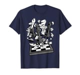 Comic Figur | Chess Player Chess Board T-Shirt