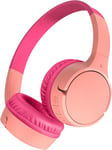 Casque Audio Sans Fil Soundformmini Pour Enfants Avec Micro Intégré (Pour Apprentissage En Ligne, Études, Voyage, Compatible Avec L`Iphone, Ipad, Kindle, Etc., Rose)[YIN142700]