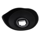 vhbw Oeilleton pour viseur compatible avec Sony Alpha ILCE-7R, ILCE-7RM2, ILCE-7S, ILCE-7SM2 appareil photo reflex DSLR oculaire - noir, verrouillable