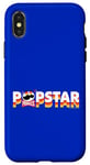 Coque pour iPhone X/XS Pringles Music Retro Pop Star Mr P.