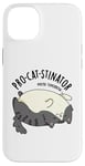 iPhone 14 Plus Pro-cat-stinator Funny Cat Pun Case