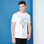 Transformers Megatron Retro Japanese T-Shirt - White - XL