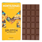 Montezuma's Splotch, 51% Cocoa, Dark Milk Chocolate With Butterscotch, Gluten Free & Organic, 90g Bar