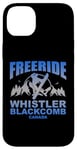 Coque pour iPhone 14 Plus Freeride Snowboard Sifflet Blackcomb Canada