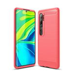 Xiaomi Mi Note 10 / Note 10 Pro Carbon Fibre Case Red