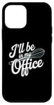 Coque pour iPhone 12 mini Vintage Funny Chef Memes I'll Be In My Office Kitchen