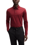 BOSS Regular Fit Performance Polo Shirt, Dark Red