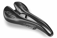 Selle SMP Full Carbon Sykkelsete Sort, 129x263 mm, 130 g