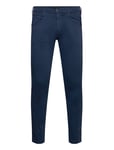 Replay Anbass Trousers Slim Hyperflex Colour Xlite Marinblå