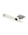 StarTech.com Carte Réseau PCIe Gigabit à 1 Port, LAN PCI Express 10/100/1000Mbps, NIC, Realtek RTL8111H, Fonctionne avec W