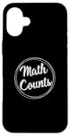 iPhone 16 Plus Maths Counts Case