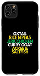 Coque pour iPhone 11 Pro Max Drapeau jamaïcain humoristique de la Jamaica Food Pride ADN des Caraïbes