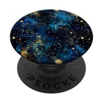 Art de la nuit étoilée, modèle sans couture de galaxie de PopSockets PopGrip Interchangeable