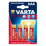 Varta Max Tech -paristo AAA Micro 4703 4kpl läpipaino