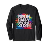 New Years Eve Party Family Matching 2025 Happy New Year 2025 Long Sleeve T-Shirt