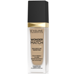 Eveline Wonder Match Foundation 24H Adaptive Oil Free Cool Beige No 30 30ml