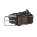 Asquith Mens Vintage Wash Canvas Belt - bälte - Black - S/M