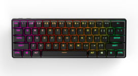 Steelseries Apex Pro Mini tastatur USB + RF Wireless + Bluetooth QWERTY Nordisk Sort