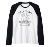 Disney Pixar Toy Story Pizza Planet Delivery Driver C1 Manche Raglan