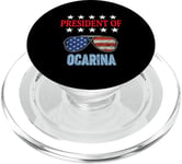 Ocarina Players / Ocarina Beginner / 'President Of Ocarina!' PopSockets PopGrip for MagSafe