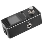 Aroma Electric Guitar Pedal Tuner Bass 430‑450Hz True Bypass Switch BLW