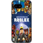 Google Pixel 8a Genomskinligt Skal Roblox