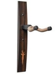 The Ebony Project Guitar Hanger West African Ebony Bouquet Inlay