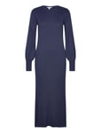 Vmvalor Ls 7/8 Knit Dress Vma Navy Vero Moda