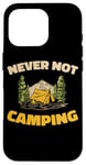 iPhone 16 Pro Campsite Tenting Campground Camp Campfire Tent - Camping Case