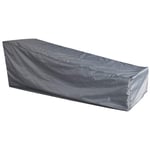 Housse de Chaise Longue 208 x 76 x 41/79 Cm Housse de Chaise Longue Imperméable Housse de Chaise Longue de Jardin pour Couverture de Meubles de Jardin