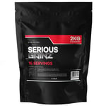 Serious Gainz Complete Muscle Mass Weight Gainer Protein Powder 2kg - Strawberry