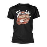 FENDER - MUSTANG BASS BLACK T-Shirt Small