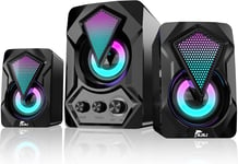 PC Speakers with Subwoofer,Usb-Powered Mini 2.1 Stereo Multimedia Speaker System