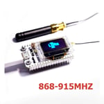 1 pièces 868MHz/915MHz LoRa ESP32 Bleu oled Wifi SX1276 Module de Développement IOT avec Antenne Pour Électronique kit de bricolage