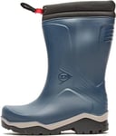 DUNLOP Wellies Boots Boys Kids Girls Wellington Boots Blue 10 UK Child 28 EU