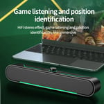 Wired PC LED USB Sound Bar Stereo Speakers TV Computer For PC Desktop Tablets