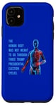 Coque pour iPhone 11 Le corps humain n'était pas signifié... Humour politique Trump